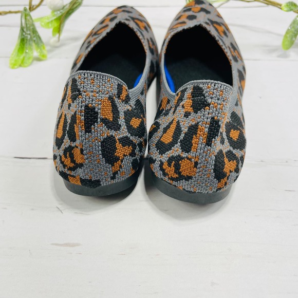NEW Evglow Ballet Style Gray Leopard Print Flats- Size 9 - Picture 5 of 9